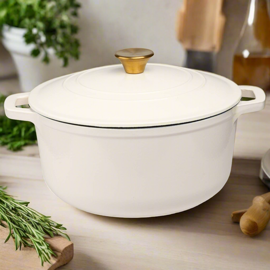 Enameled Cast Iron Dutch Oven (6 Qt)