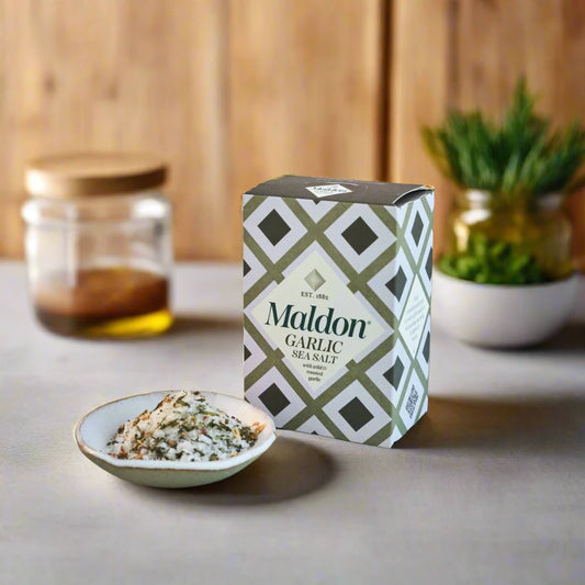 Garlic Sea Salt By Maldon, 3.5oz